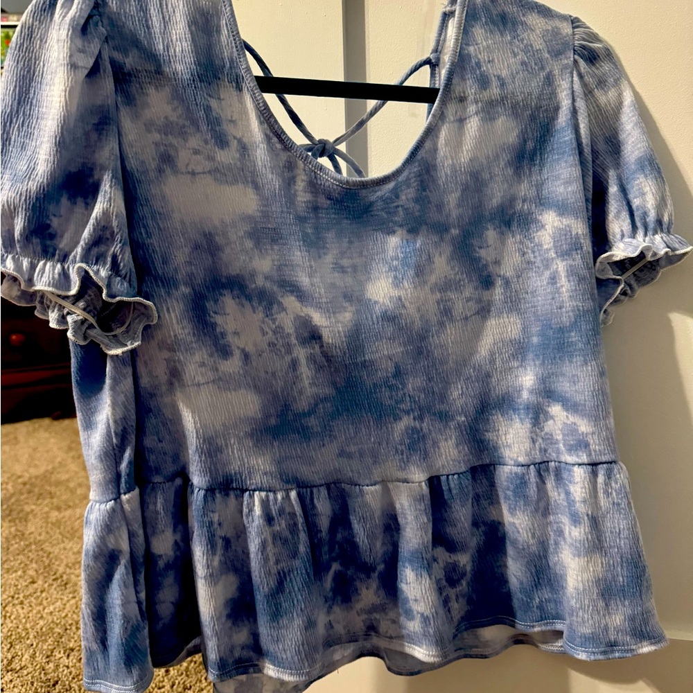 NWT BCX light blue shirt
